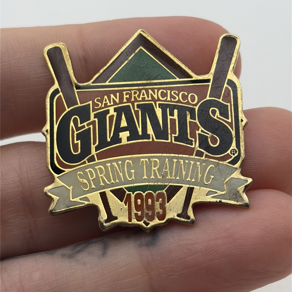 1993 MLB Baseball San Francisco Giants Spring Training Lapel Hat Pin